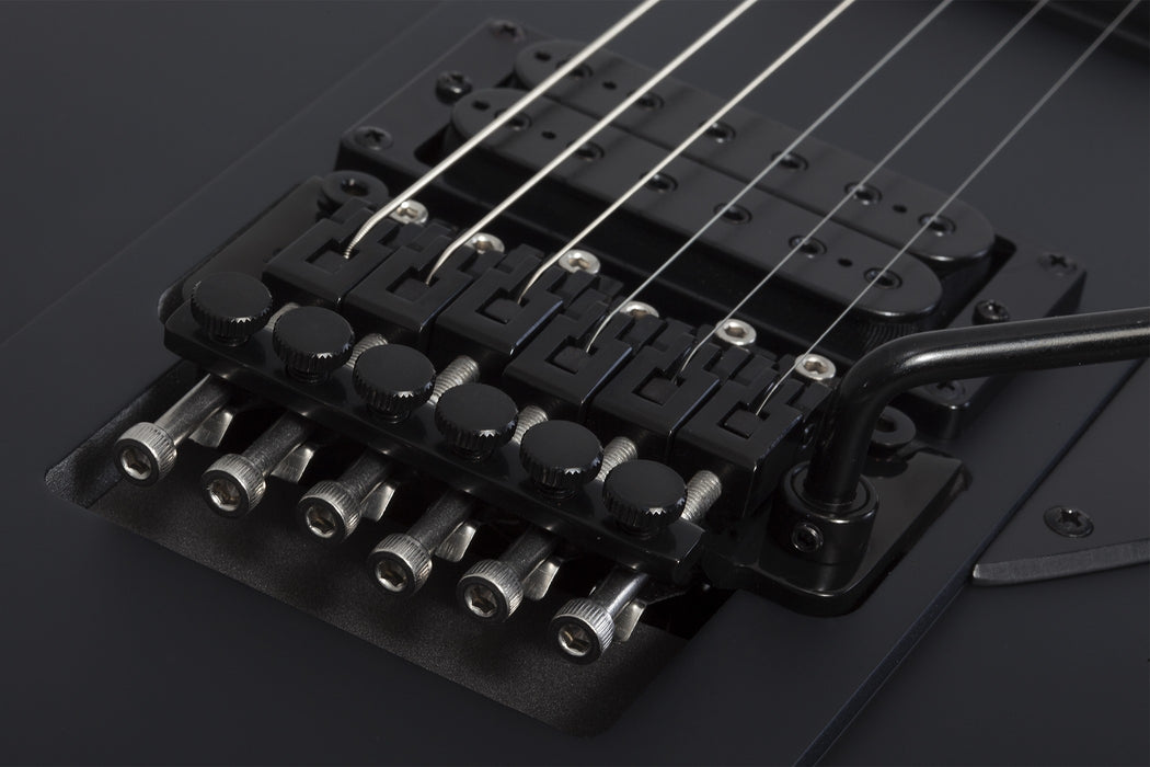 Schecter Riggs Ultra FR-S Electric Guitar - Satin Black