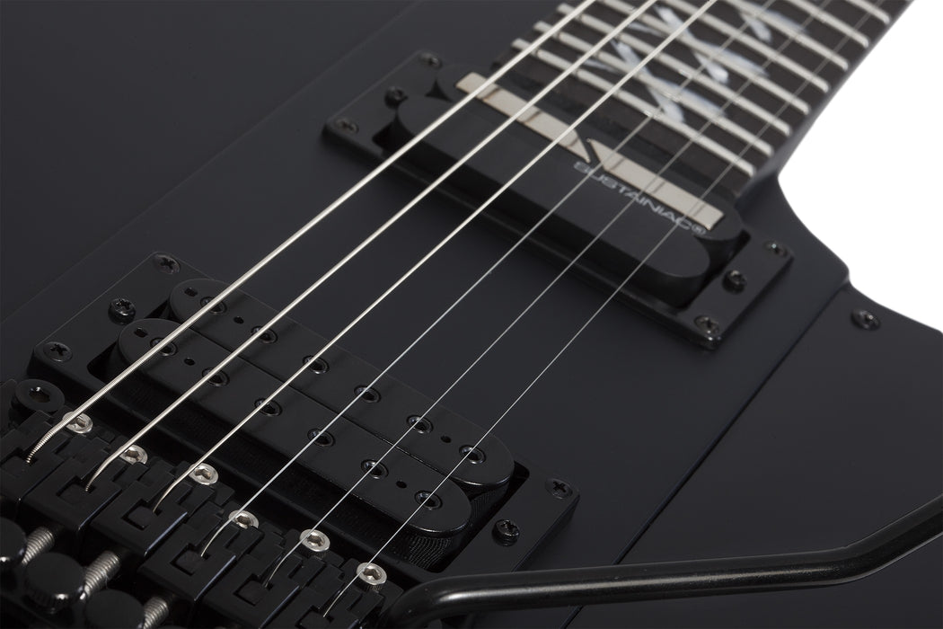 Schecter Riggs Ultra FR-S Electric Guitar - Satin Black