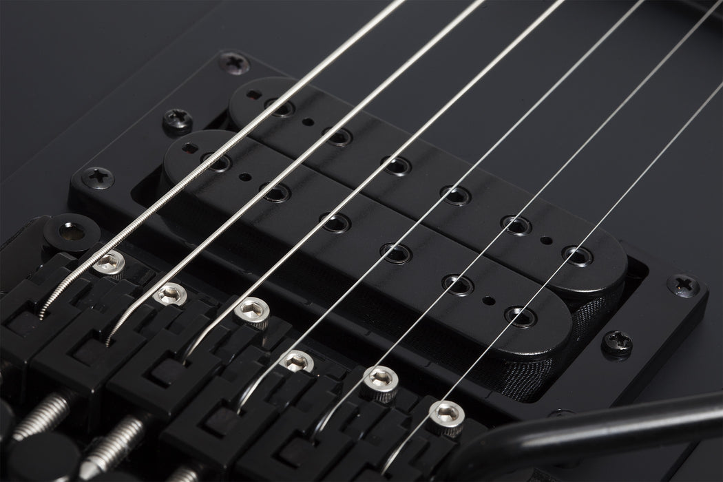 Schecter Riggs Ultra FR-S Electric Guitar - Satin Black