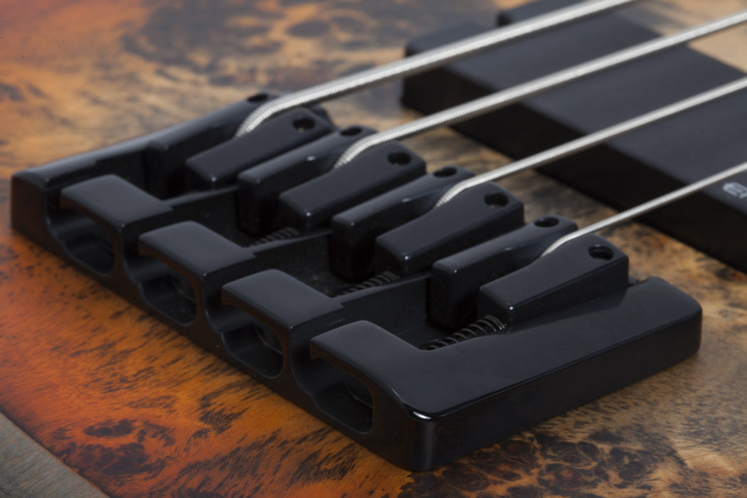 Schecter Riot-4 Electric Bass Guitar - Inferno Burst