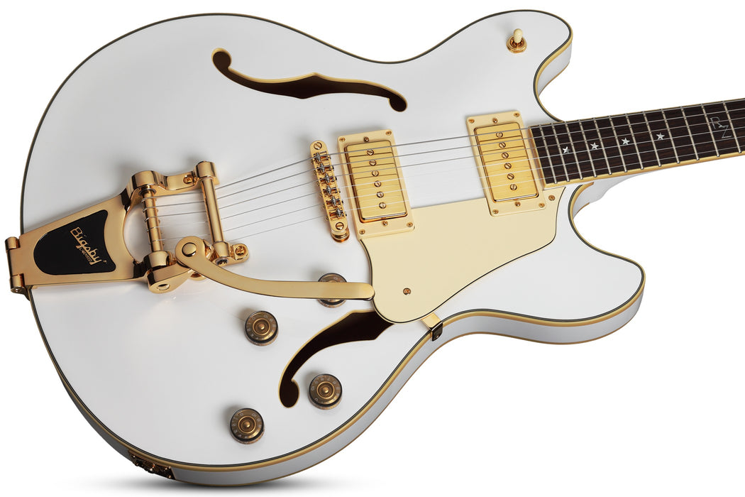 Schecter Robin Zander Corsair Electric Guitar - Gloss White