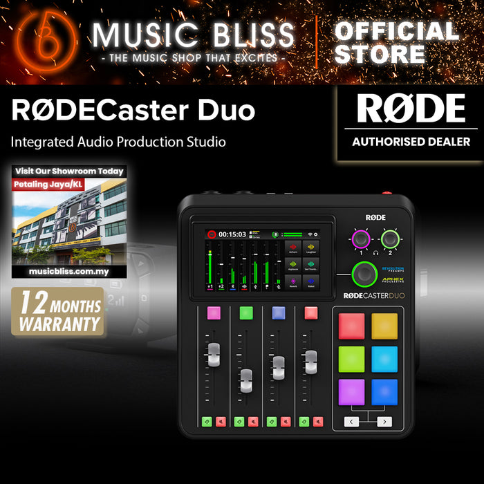 Rode RODECaster Duo Integrated Audio Production Studio