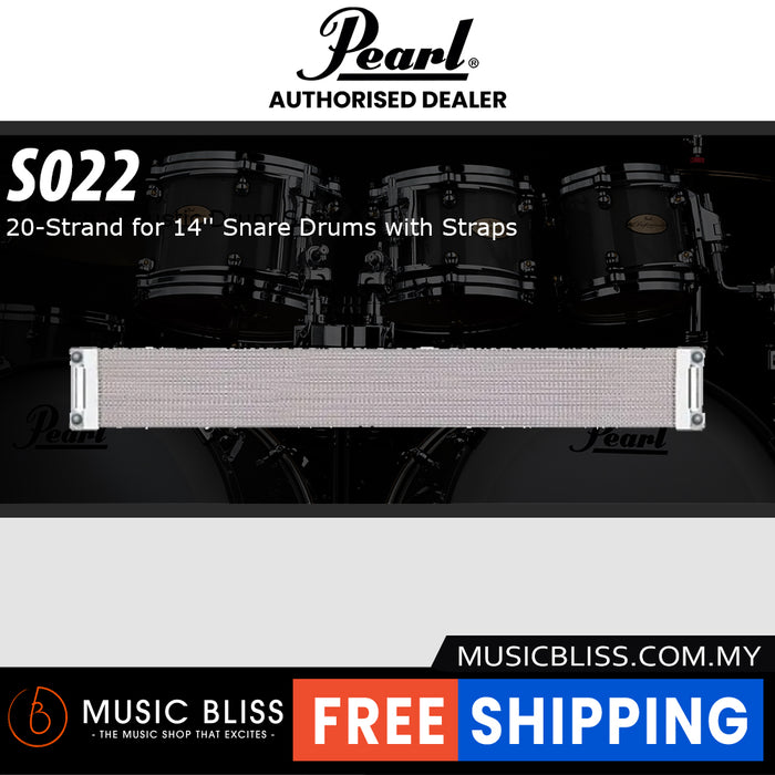 Pearl S022 20-Strand for 14'' Snare Drums with Straps