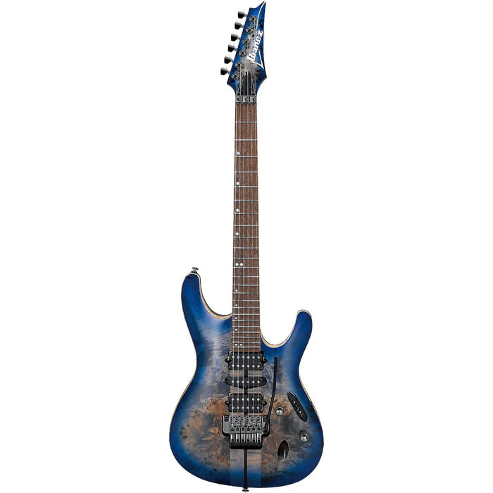 Ibanez Premium S1070PBZ Electric Guitar - Cerulean Blue Burst