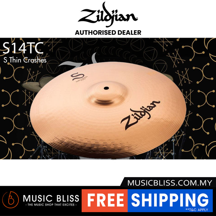 Zildjian 14" S Series Thin Crash Cymbal