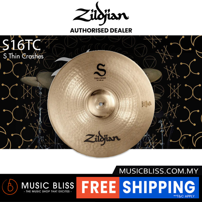 Zildjian 16" S Series Thin Crash Cymbal