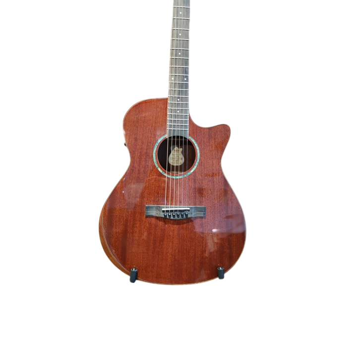 SQOE S360TSKEQ Solid Top Acoustic Electric Guitar