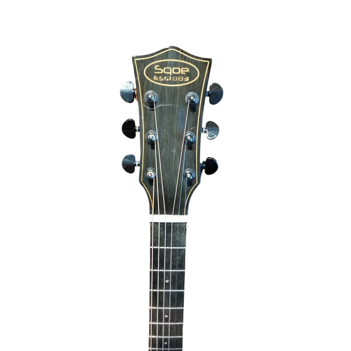 SQOE S360TSKEQ Solid Top Acoustic Electric Guitar