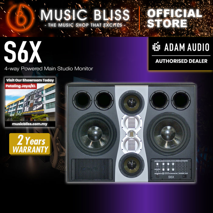 ADAM Audio S6X 4-way Powered Main Studio Monitor