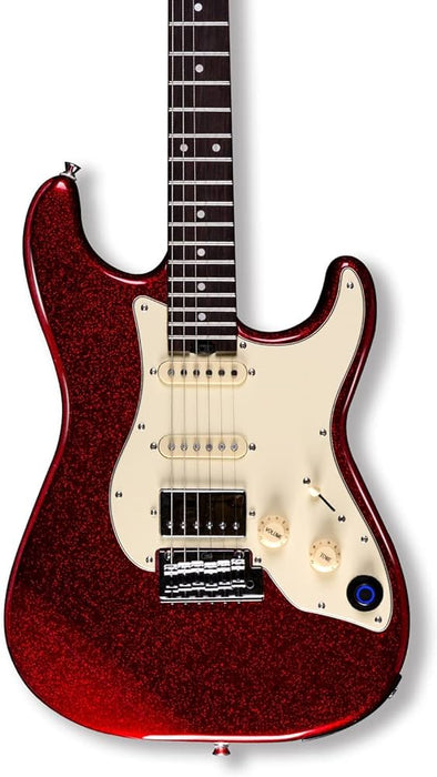 GTRS Standard S800 Intelligent Electric Guitar with Built-In Effects - Red - Music Bliss Malaysia