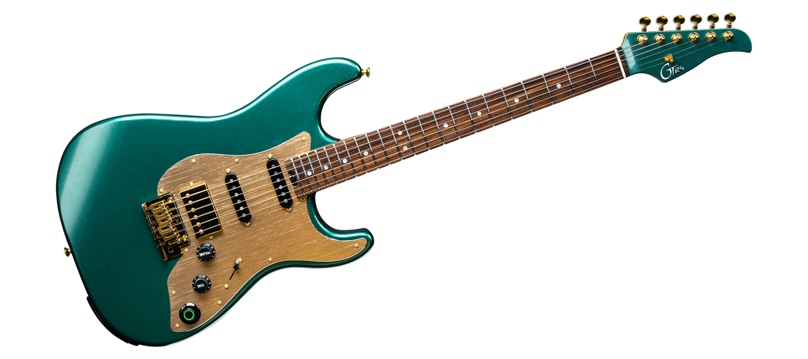GTRS Standard S900 Intelligent Electric Guitar with Built-In Effects & Wireless - Racing Green - Music Bliss Malaysia