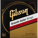 GIBSON ACCESSORIES 80/20 BRONZE ACOUSTIC GUITAR STRINGS - .011-.052 ULTRA LIGHT (SAG-BRW11) - Music Bliss Malaysia