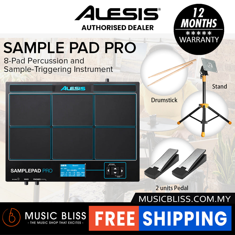 Alesis SamplePad Pro Percussion Pad | Music Bliss Malaysia