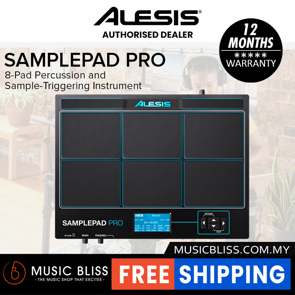 Alesis SamplePad Pro Percussion Pad | Music Bliss Malaysia