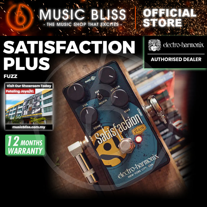 Electro Harmonix Satisfaction Plus Fuzz Pedal