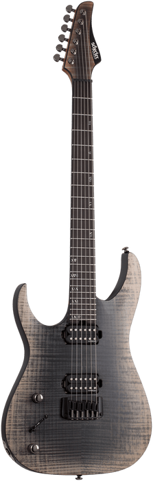 Schecter Banshee Mach-6 Left-Handed Electric Guitar - Fallout Burst