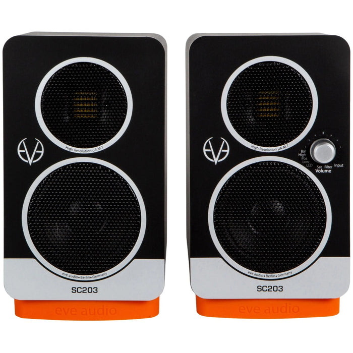 EVE Audio SC203 2-way 3" Master/Slave Active Studio Monitors - Pair