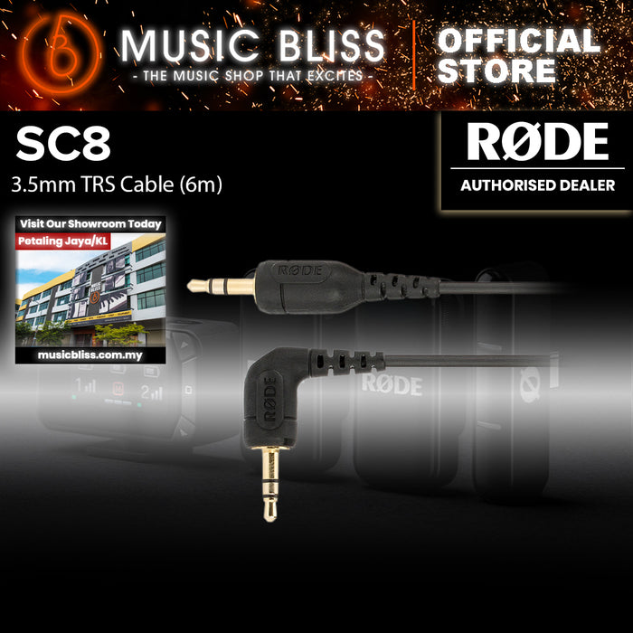 Rode SC8 Dual-Male 1/8" TRS Cable, 20'