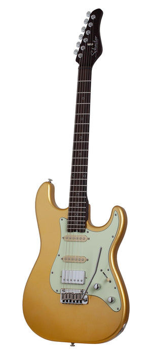 Schecter Nick Johnston Traditional HSS 10th Anniversary Electric Guitar - Atomic Saffron