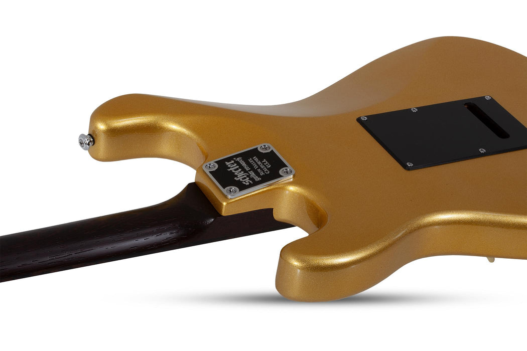 Schecter Nick Johnston Traditional HSS 10th Anniversary Electric Guitar - Atomic Saffron