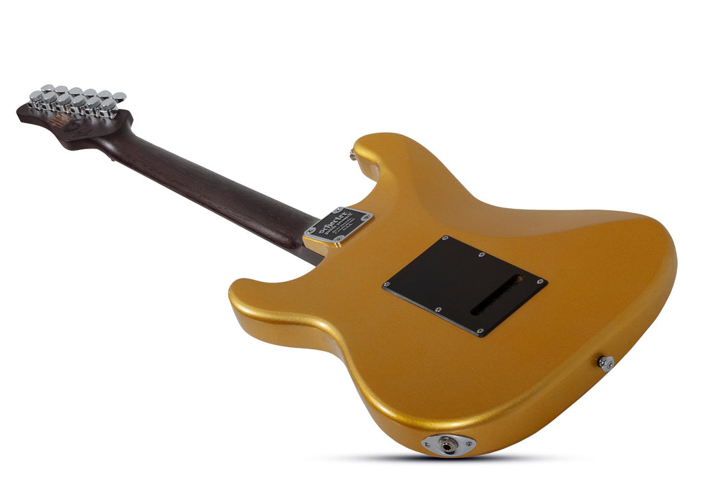 Schecter Nick Johnston Traditional HSS 10th Anniversary Electric Guitar - Atomic Saffron