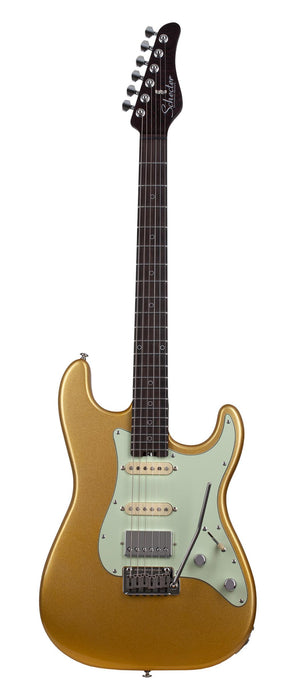 Schecter Nick Johnston Traditional HSS 10th Anniversary Electric Guitar - Atomic Saffron