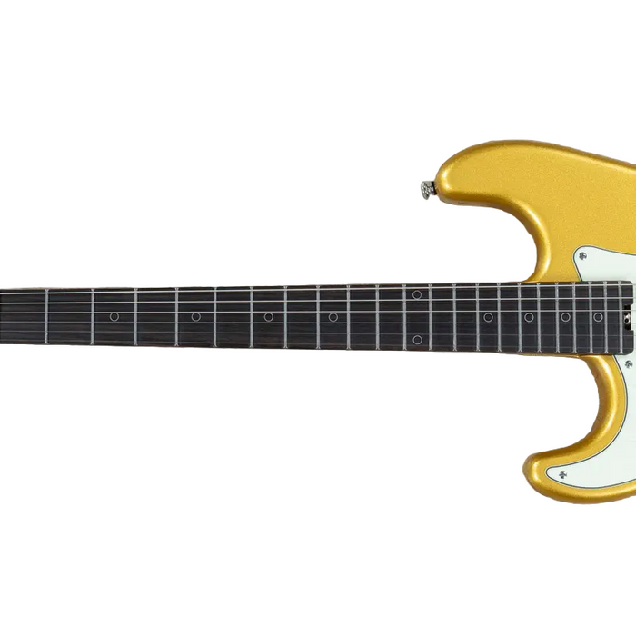 Schecter Nick Johnston Traditional HSS 10th Anniversary Left-handed Electric Guitar - Atomic Saffron
