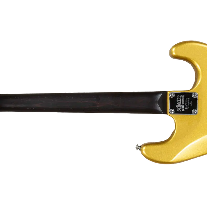 Schecter Nick Johnston Traditional HSS 10th Anniversary Left-handed Electric Guitar - Atomic Saffron