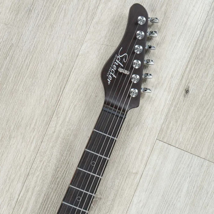 Schecter Nick Johnston Traditional HSS 10th Anniversary Left-handed Electric Guitar - Atomic Saffron