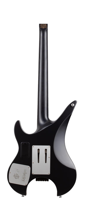 Schecter Synyster Gates Custom-6 TR-S Signature Headless Electric Guitar - Black
