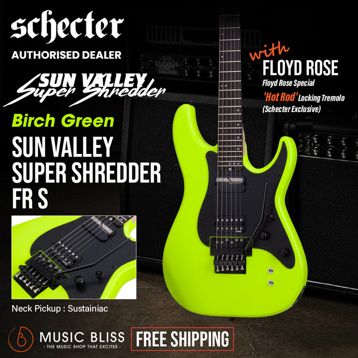 Schecter Sun Valley Super Shredder FR-S - Birch Green [MII]