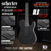 Schecter PT SLS Evil Twin Electric Guitar - Satin Black [MIK] - Music Bliss Malaysia