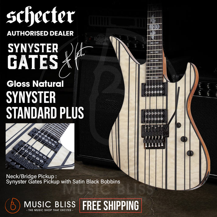 Schecter Synyster Standard Plus Electric Guitar - Natural