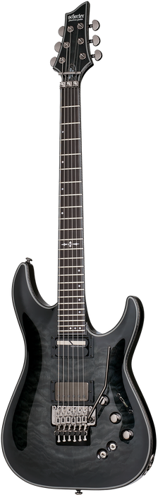 Schecter Hellraiser Hybrid C-1 FR S Electric Guitar - Trans Black Burst