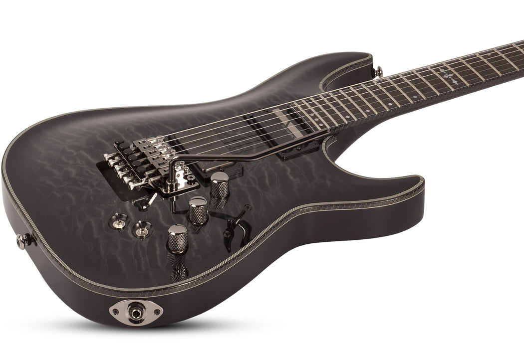 Schecter Hellraiser Hybrid C-1 FR S Electric Guitar - Trans Black Burst
