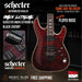 Schecter Omen Extreme-6 with Floyd Rose - Black Cherry [MII] - Music Bliss Malaysia