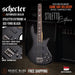 Schecter Stiletto Extreme-4 Bass Guitar - See-Thru Black [MII] - Music Bliss Malaysia