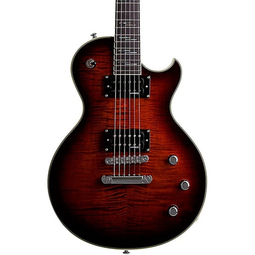 Schecter Solo-II Supreme Electric Guitar - Cat's Eye Black Burst - Music Bliss Malaysia