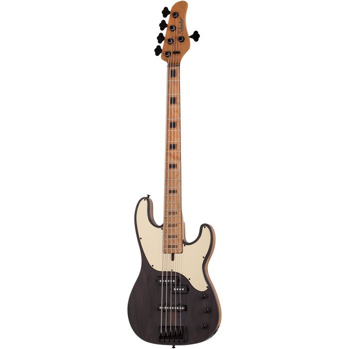 Schecter Model-T 5 Exotic Electric Bass Guitar - Ziricote