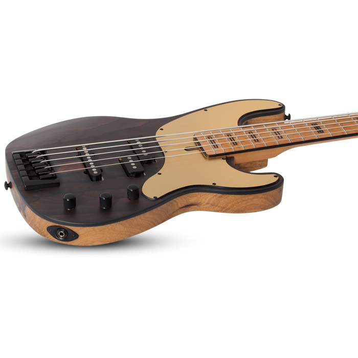 Schecter Model-T 5 Exotic Electric Bass Guitar - Ziricote