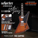 Schecter E-1 Custom Special Edition - Vintage Sunburst [MIK] - Music Bliss Malaysia