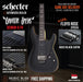 Schecter Demon-6 FR Electric Guitar - Aged Black Satin [MII] - Music Bliss Malaysia