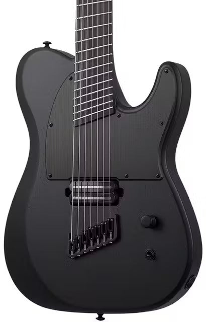 Schecter PT-7 MS Black Ops Electric Guitar - Black - Music Bliss Malaysia