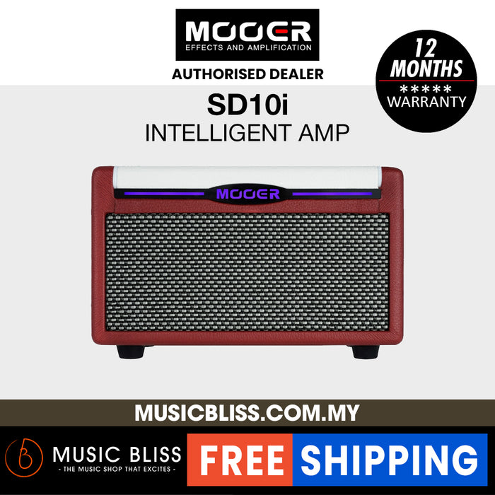 Mooer SD10i Intelligent Desktop Amp - Red