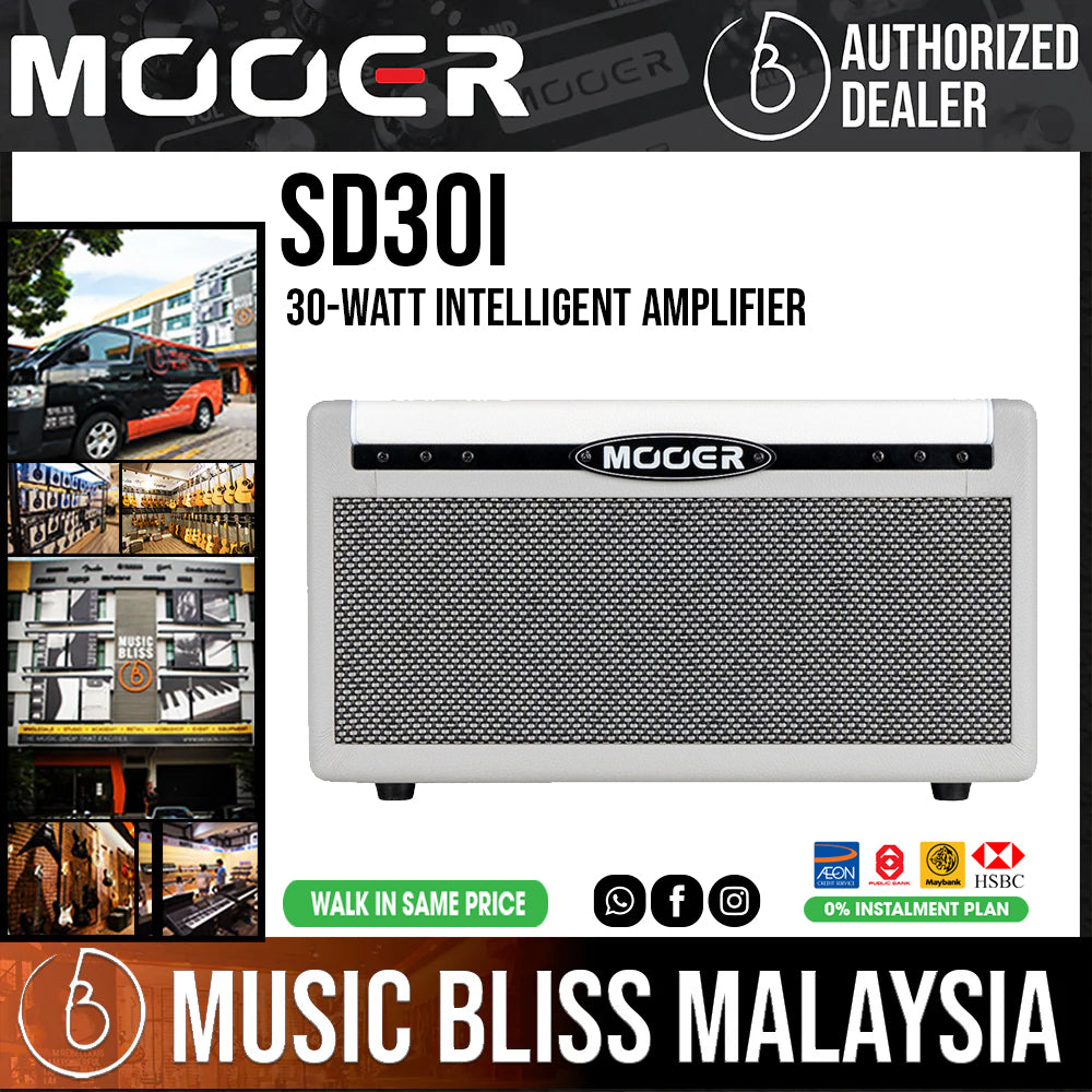 Mooer SD30i Intelligent Amplifier | Music Bliss Malaysia