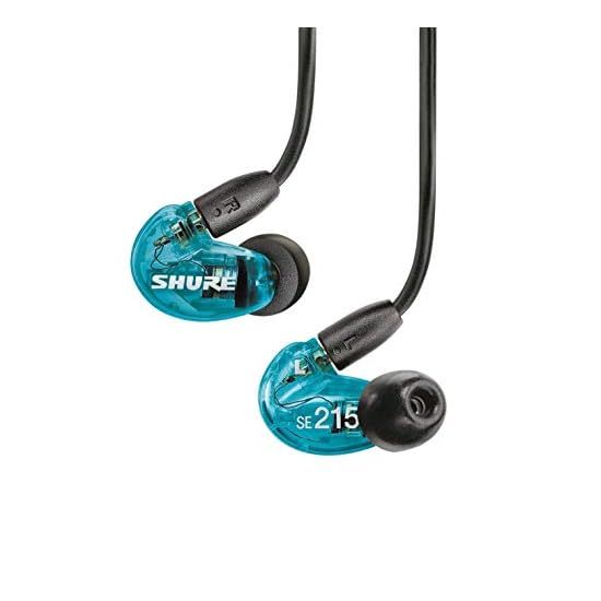 Shure SE215 Sound Isolating Earphones - Blue - Music Bliss Malaysia