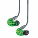 Shure SE215 Sound Isolating Earphones - Limited Edition Green - Music Bliss Malaysia