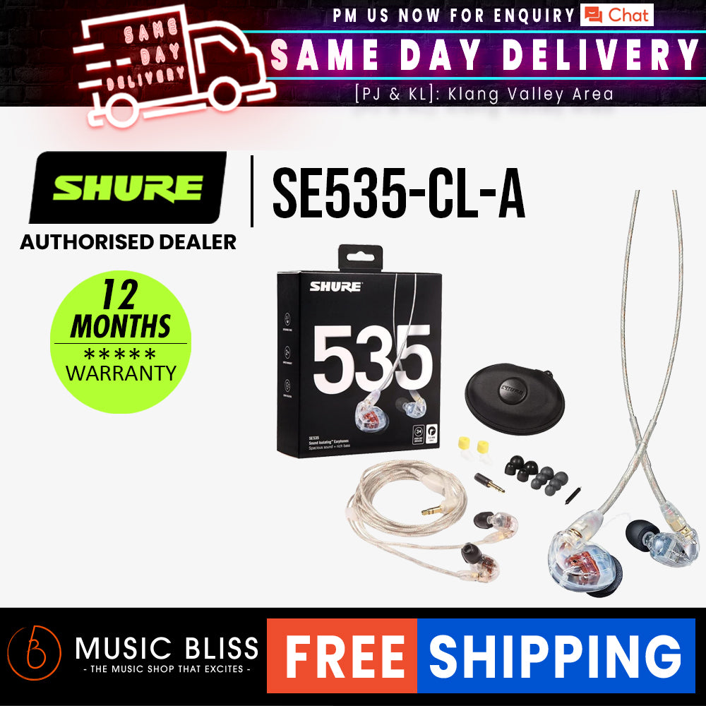 Shure SE425 Sound-Isolating Earphones with Bluetooth and Wired
