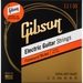 GIBSON ACCESSORIES FLATWOUND ELECTRIC GUITAR STRINGS - .011-.050 ULTRA LIGHT (SEG-FW11) - Music Bliss Malaysia