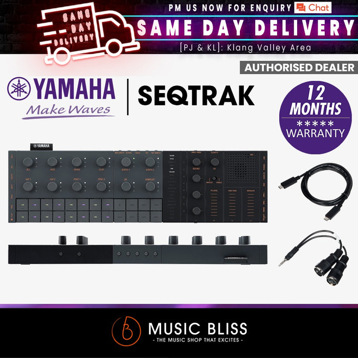 Yamaha Seqtrak Mobile Music Ideastation - Black - Music Bliss Malaysia